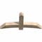 Ekena Millwork Bellingham Rough Sawn Timber Gable Bracket, Douglas Fir, 60"W x 27"H x 6"D x 6"F, 11/12 Pitch GBW060X27X0606BEL00RDF - alternate 4